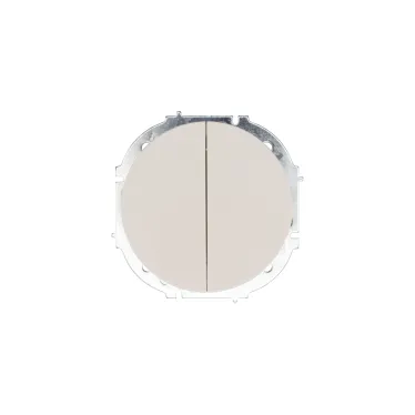 OSEN Выключатель 2-кл., 10 А, механизм, слоновая кость Lezard 743-9088-101