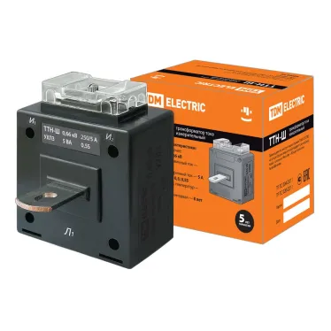 Трансформатор тока измерительный с шиной ТТН-Ш 250/5- 5VA/0,5S