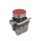 Выключатель КМЕ 4111м -С красный 1но+1нз Цилиндр IP40