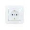 ASTI Розетка с защитой от детей, 16 А, белая Lezard 7081-0202-124B