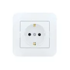 ASTI Розетка с защитой от детей, 16 А, белая Lezard 7081-0202-124B