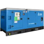                  Дизельный генератор ТСС АД-100С-Т400-1РКМ26 в шумозащитном кожухе
               