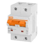 Выключатель автоматический ВА47-125 двухполюсной 125А 15кА характеристика D