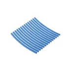 Набор трубок термоусаживаемых клеевых Моноцвет синий 32/10 TDM