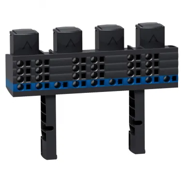 Блок распределительный MULTICLIP 160А половинной длины 4п