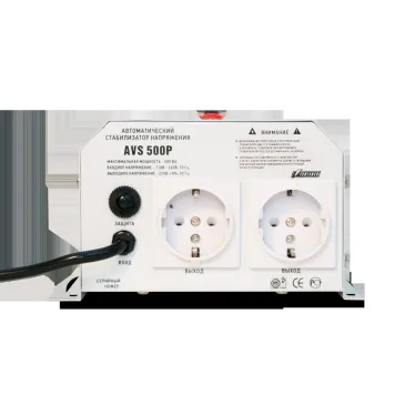 Стабилизатор напряжения POWERMAN AVS 500P для газового котла, компьютера, роутера