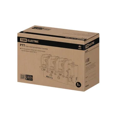 Реле электротепловое токовое РТТ-326 П УХЛ4 180А (153,0 - 180,0)А TDM