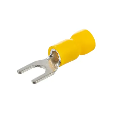 Наконечник вилочный изолированный НВИ с легким вводом проводника 6,0-5 (100 шт.) TDM