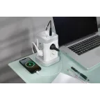 DOMINIC Удлинитель У08K 8 мест 2P+PE 1,5м 3х1,0мм2 16А/250В USB A+C 20Вт серый IEK