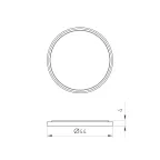 Насадка овалорисующая LGD-DIAFILM-OVAL-LENS-R44 WH металл