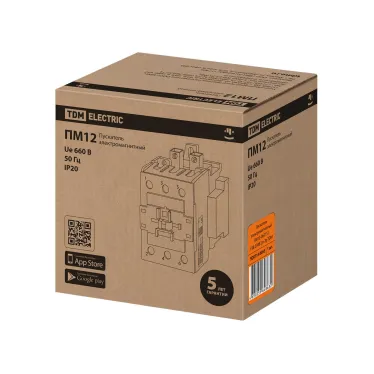Пускатель электромагнитный ПМ12-063151 У3В 230B 2з+2р TDM