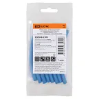 Набор трубок термоусаживаемых клеевых Моноцвет синий 64/20 TDM