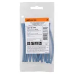 Набор трубок термоусаживаемых клеевых Моноцвет синий 32/10 TDM