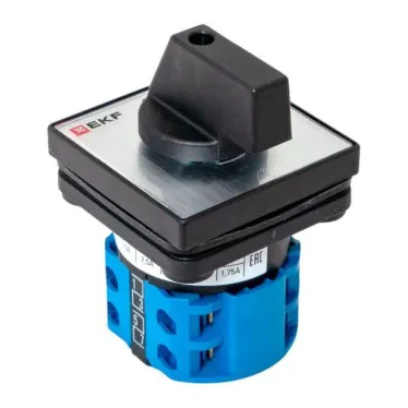 Переключатель кулачковый ПК-1-52 10А 2P 1-2 IP65