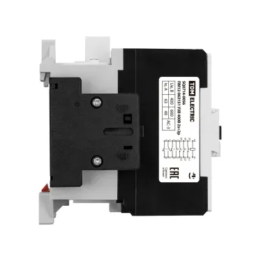 Пускатель электромагнитный ПМ12-063151 У3В 400B 2з+2р TDM