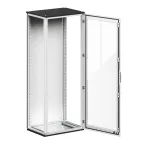 Комплект напольного корпуса CQE N со стеклянной дверью и с задней панелью 1800x600x600 мм RAM block