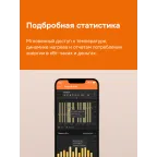 Терморегулятор для теплого пола умный, кнопочный, черный