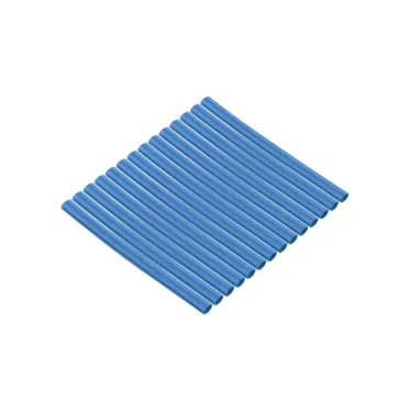 Набор трубок термоусаживаемых клеевых Моноцвет синий 48/15 TDM