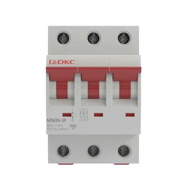 Выключатель автоматический трехполюсный 2А B 6кА