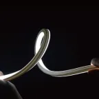 Гибкий неон 8Вт/м 24В 3000K IP67 544LED/м MOONLIGHT-3D-X544-10x10mm 5 м (вывод боковой, 3 года)