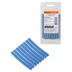 Набор трубок термоусаживаемых клеевых Моноцвет синий 79/265 TDM