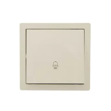 LETO Кнопка звонка крем Lezard 752-0300-103