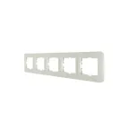 ASTI Рамка 5-ая горизонтальная, жемчужно-белый перламутр Lezard 7081-3000-150