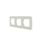 ASTI Рамка 3-ая горизонтальная без вставки жемчужно-белый перламутр Lezard 7081-3000-148