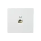 LETO Розетка компьютерная белый Lezard 752-0200-139