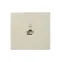 LETO Розетка компьютерная крем Lezard 752-0300-139