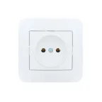                  ASTI Розетка без заземления, 16 А, белая Lezard 7081-0202-121B
               