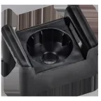 Площадка монтажная 16х23 черная под пистолет (100шт/упак)