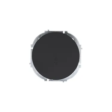 OSEN Выключатель проходной 1-кл., 10 А, механизм, чёрный бархат Lezard 743-4288-105