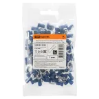 Наконечник вилочный изолированный НВИ с легким вводом проводника 2,5-6 (100 шт.) TDM