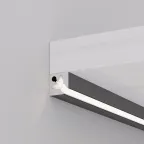 Профиль с экраном SL-KANT-H10-SQUARE-2000 IRON GREY Алюминий+пластик