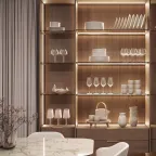 Профиль с экраном SL-KANT-H10-SQUARE-2000 IRON GREY Алюминий+пластик