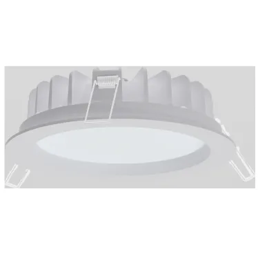 Светильник светодиодный встраиваемый аварийный ДВО59-25-045 DLU EM3 DT 940