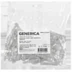 Дюбель-хомут 8х5мм для плоского кабеля нейлон белый (100шт/упак) GENERICA
