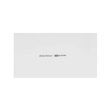 Термоусаживаемая трубка ТУТнг 120/60 белая (25 м/ролл) TDM