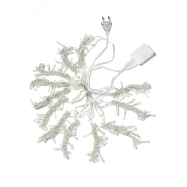 Гирлянда-Дождь 1,5х1,5 м 144 LED цвет свечения - мульти 1,5 мм прозрачный провод 8 режимов свечения от 220V