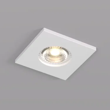 Светильник встраиваемый IP20 50 Вт GU10 бел. алюм. DENKIRS DK2031-WH