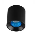 Светильник накладной IP20 10 Вт GU5.3 LED черн./голуб. пластик DENKIRS DK3090-BK+CY