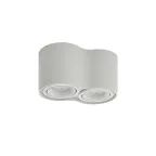 Светильник светодиодный накладной DK2002-WH IP20, 50Вт, GU10, белый, алюминий | DK2002-WH | DENKIRS