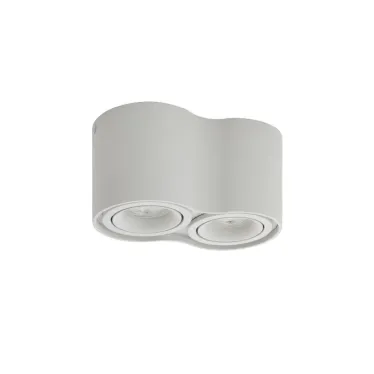 Светильник светодиодный накладной DK2002-WH IP20, 50Вт, GU10, белый, алюминий | DK2002-WH | DENKIRS