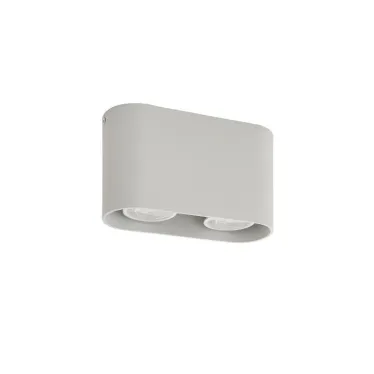 Светильник накладной под LED лампу IP20, 2х50 Вт, GU10, белый, алюминий   | DK2006-WH | DENKIRS