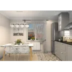 Светильник встраиваемый Rodvig IP20 10 Вт GU5.3 LED бел. хром пластик