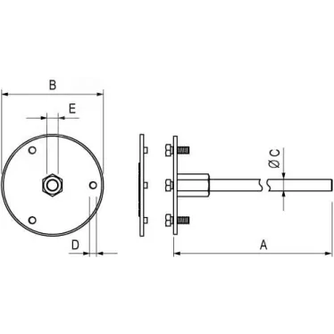 Точка заземления M12