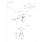 Светильник светодиодный накладной DK2003-WH IP20, 50Вт, GU10, белый, алюминий | DK2003-WH | DENKIRS