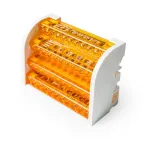 Шина на DIN-рейку в корпусе (кросс-модуль) 4х11 | PR08.32833 | Промрукав