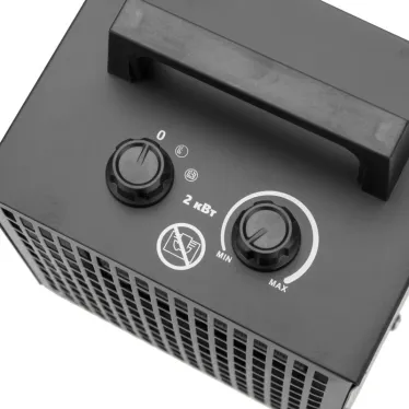 Пушка тепловая, квадратная, PTC, 2кВт